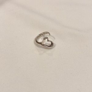 Tiffany open heart Elsa Peretti ring